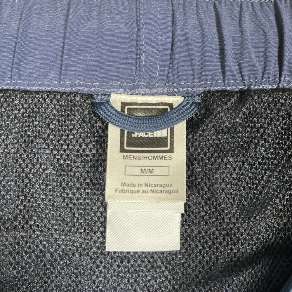 The North Face Shorts Mens Medium Blue Lined Belted River Hiking Outdoors Cargo